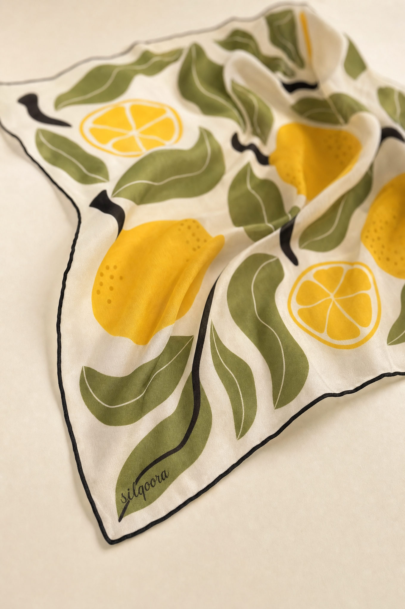 İpek Bandana Fular Yaz Collection- Mediterranean Citrus