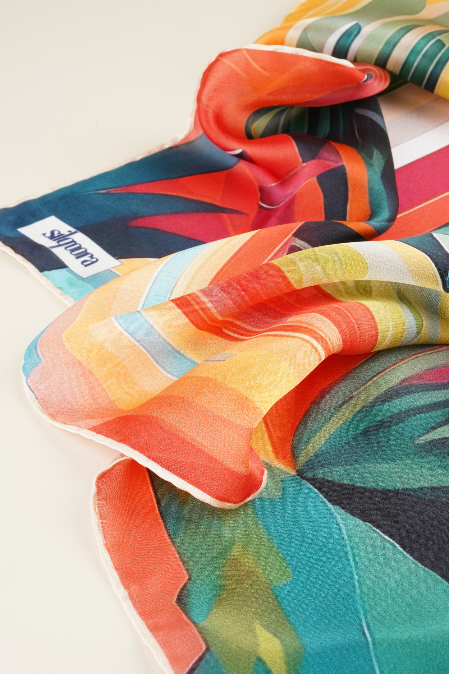 İpek Bandana Fular Art Collention-Arcadia