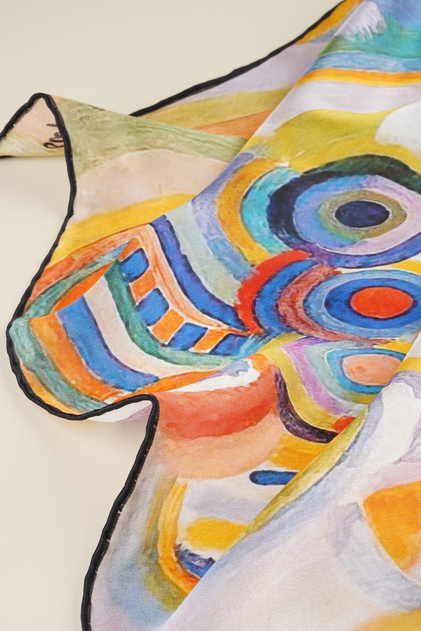 İpek Bandana Fular Art Collection-Robert Delaunay (Portekiz Güneşi)