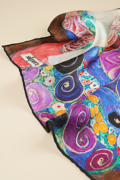 İpek Bandana Fular Art Collection-Gustav Klimt