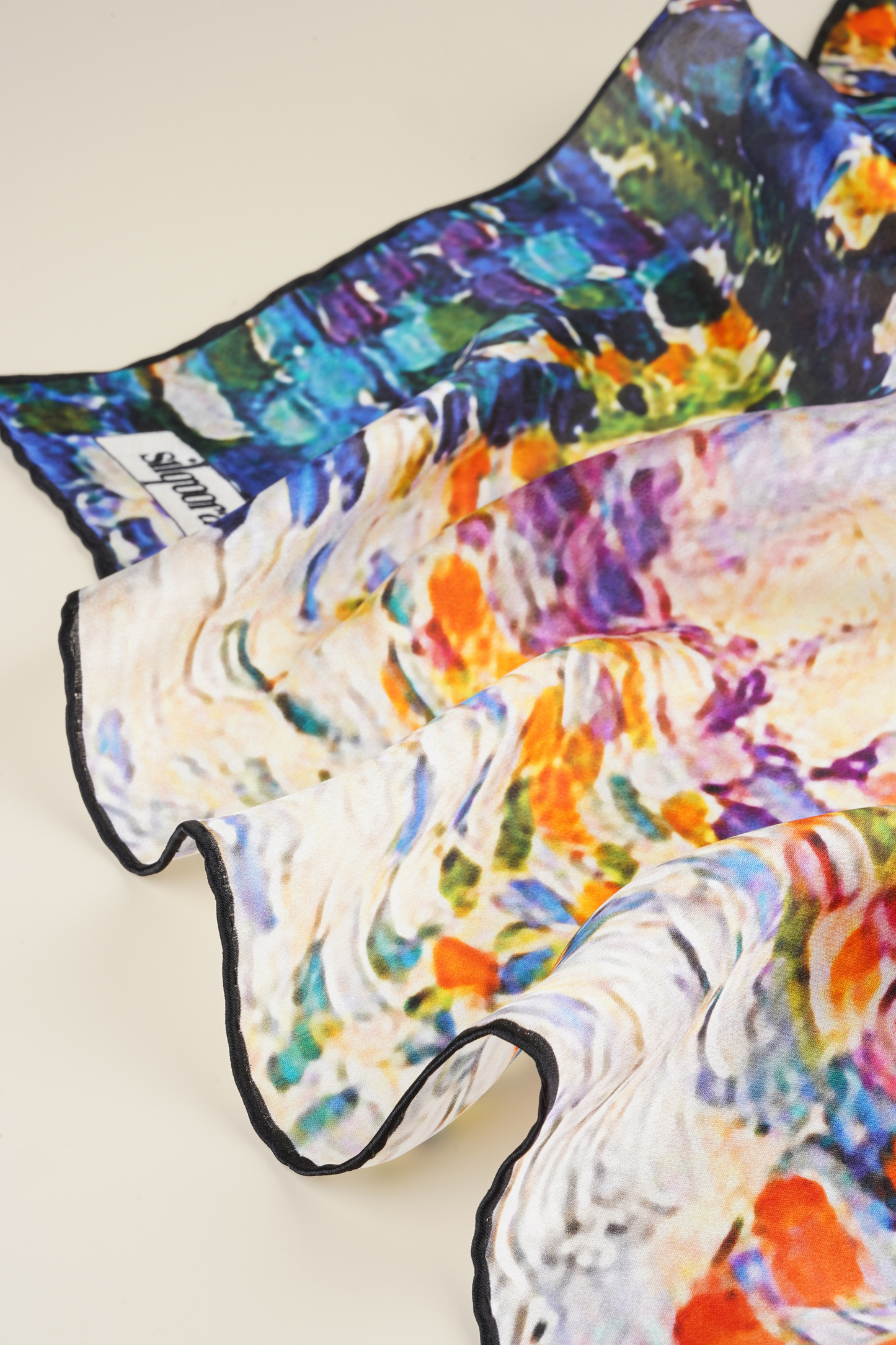 İpek Bandana Fulart Art Collection-Seine France