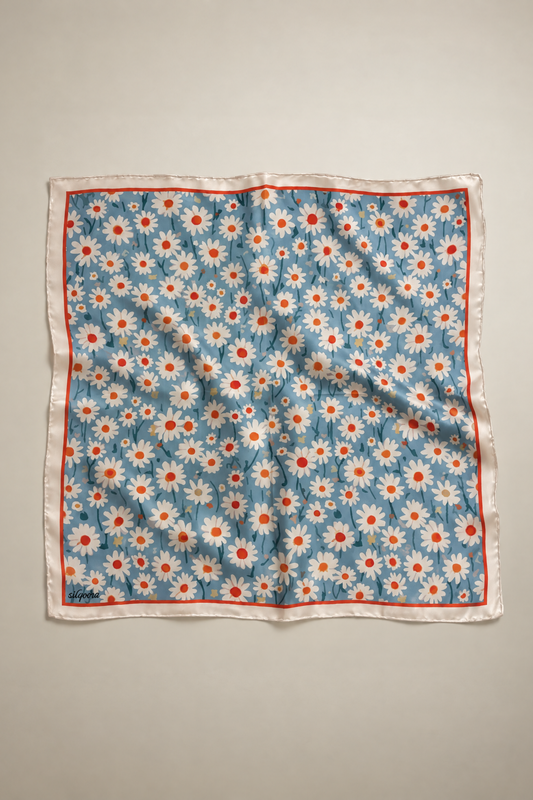 İpek Bandana Fular Art Collection-Daisy's Dream