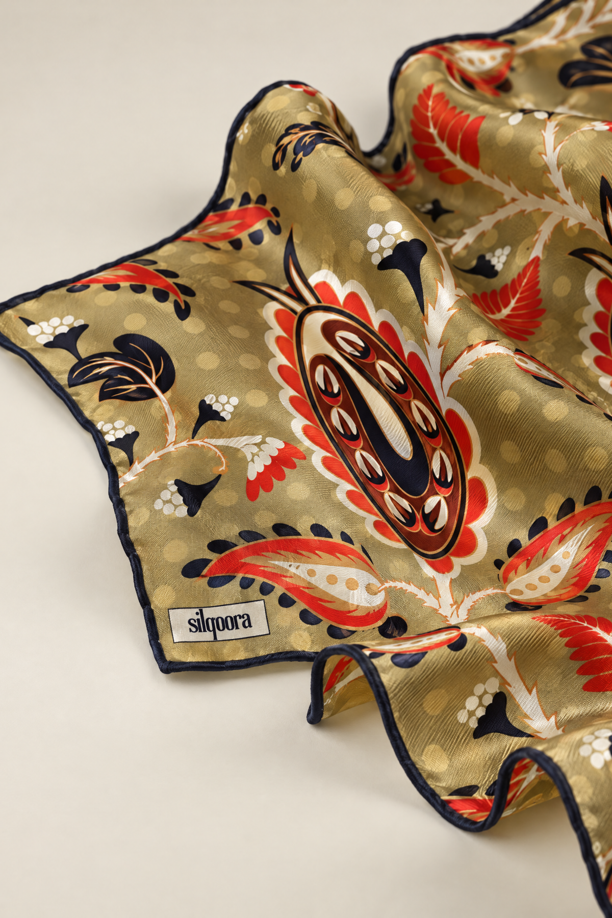 İpek Bandana Fular Art Collection-Verdant Heritage