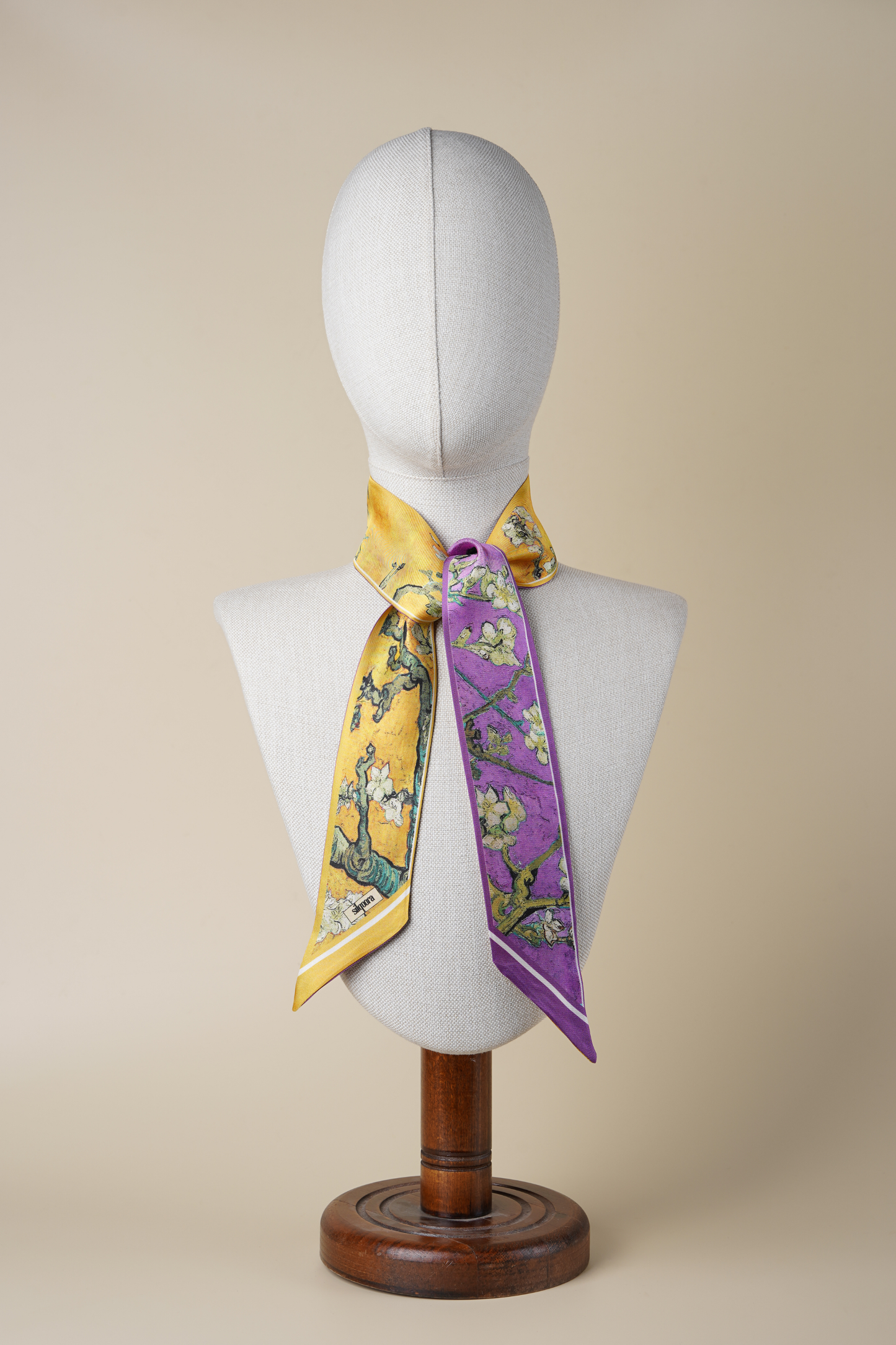 İpek Twilly-Vincent Van Gogh(Badem Ağacı MOR-HARDAL)