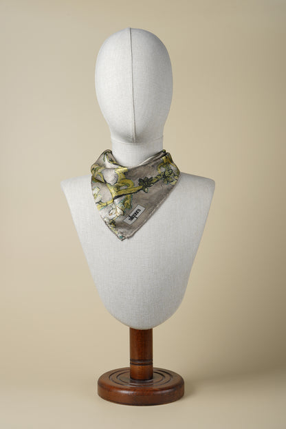İpek Bandana Fular Art Collection-Vincent Van Gogh(Badem Ağacı Haki)