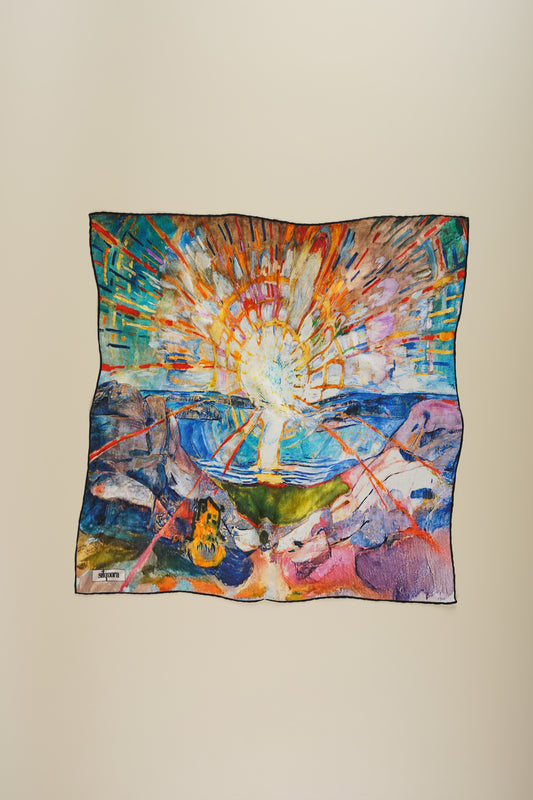 İpek Bandana Fular Art Collection- Edward Munch