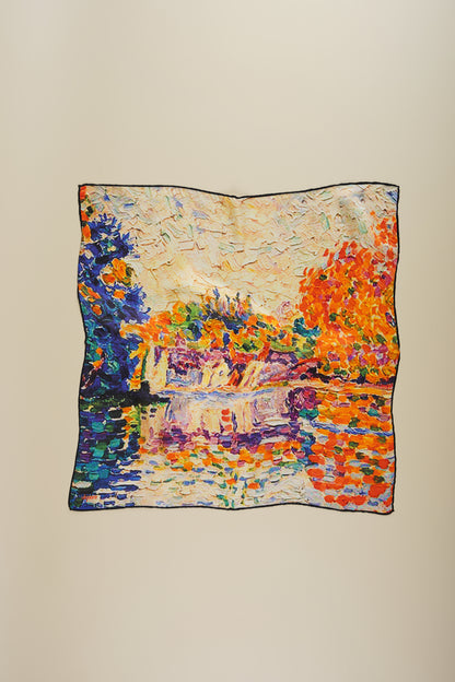 İpek Bandana Fulart Art Collection-Seine France