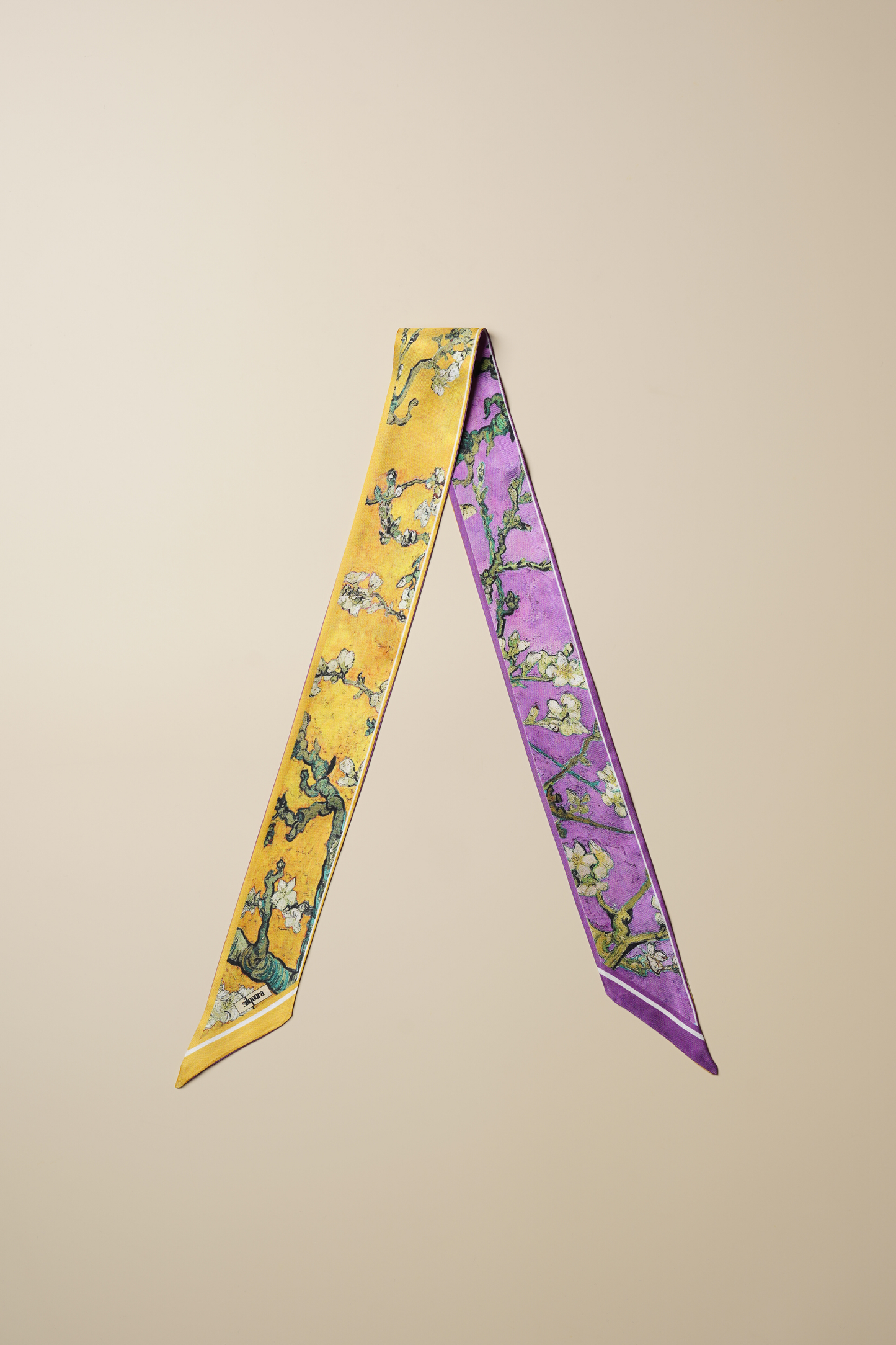 İpek Twilly-Vincent Van Gogh(Badem Ağacı MOR-HARDAL)