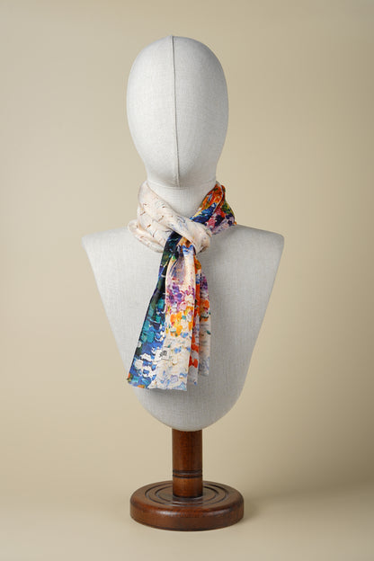 İpek Şal Fular Art Collection-Seine France