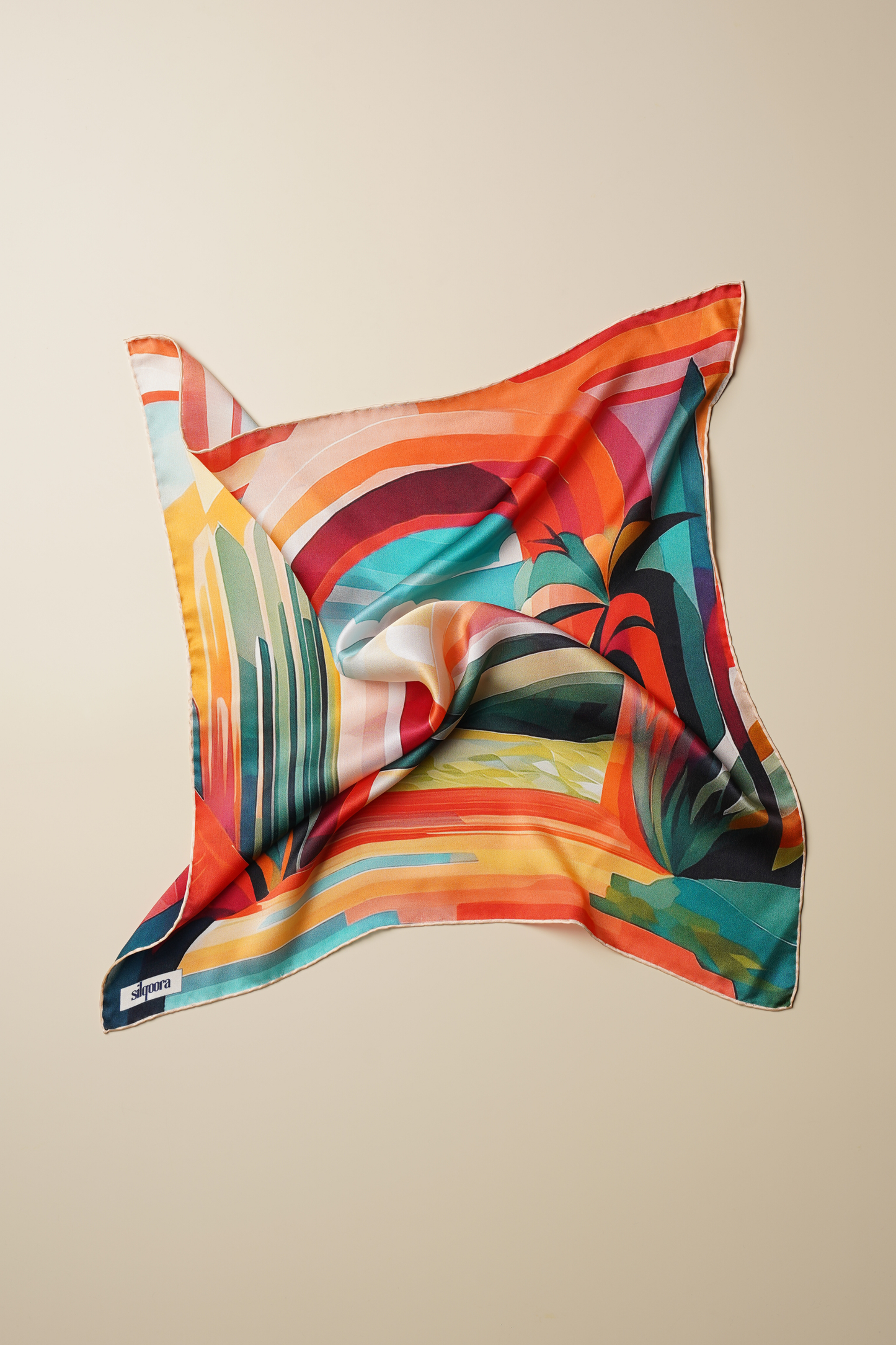 İpek Bandana Fular Art Collention-Arcadia