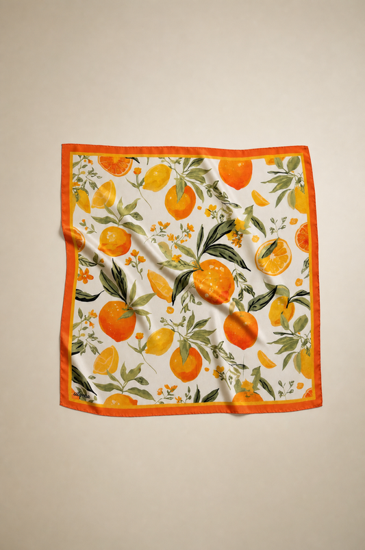 İpek Bandana Fular Art Collection- Mediterranean Wind