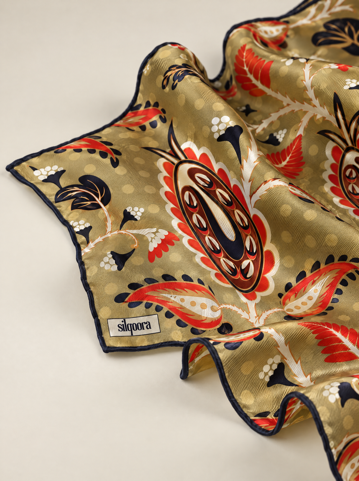 İpek Bandana Fular Art Collection-Verdant Heritage