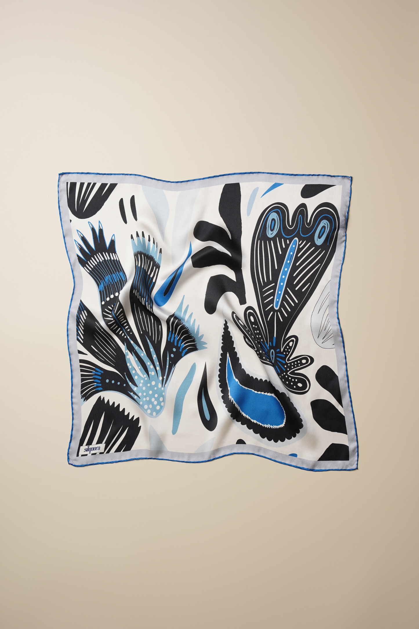 İpek Bandana Fular Art Collection-Azure Dreams
