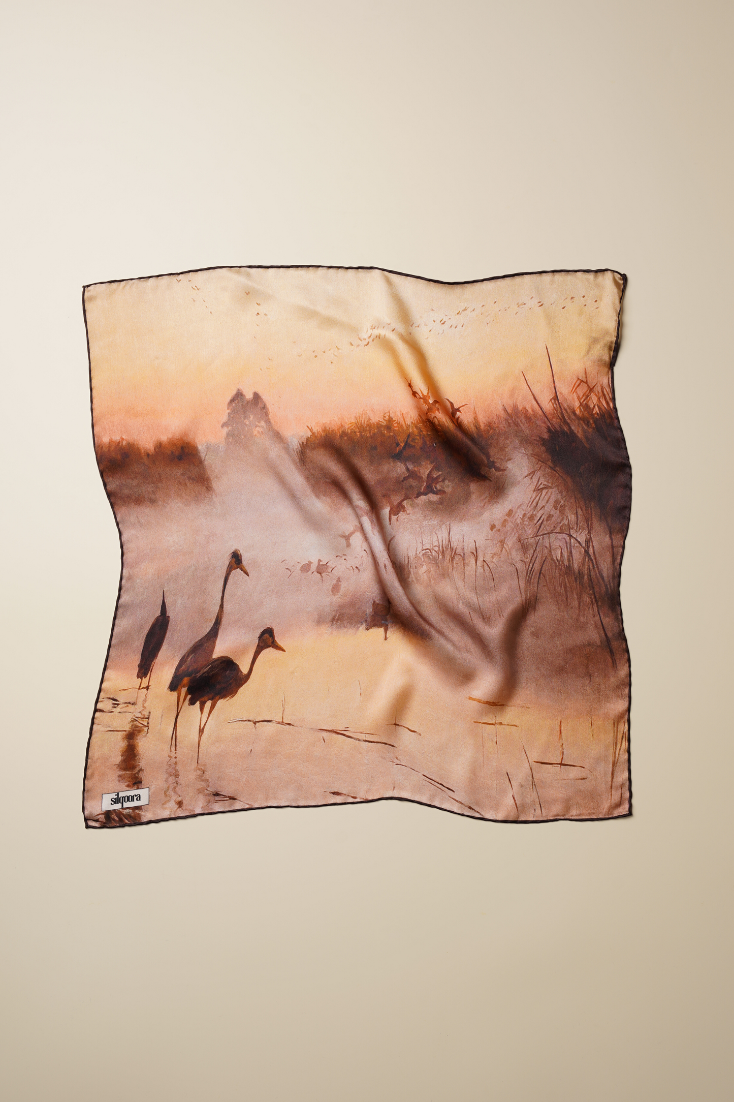 İpek Bandana Fular Art Collection-Józef Chełmoński (Turnalar)