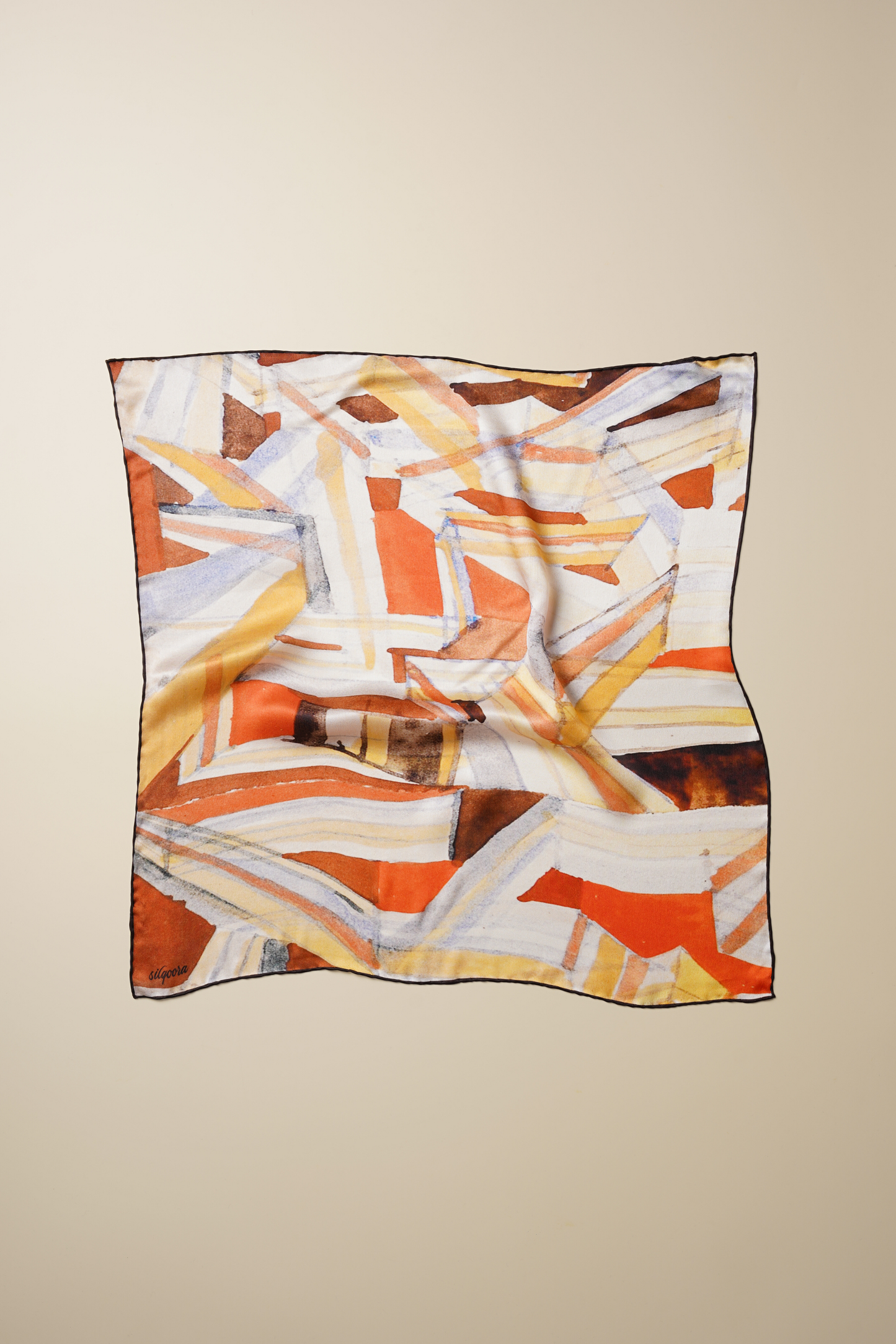 İpek Bandana Fular Art Collection-Paul Klee (Built Spaces)