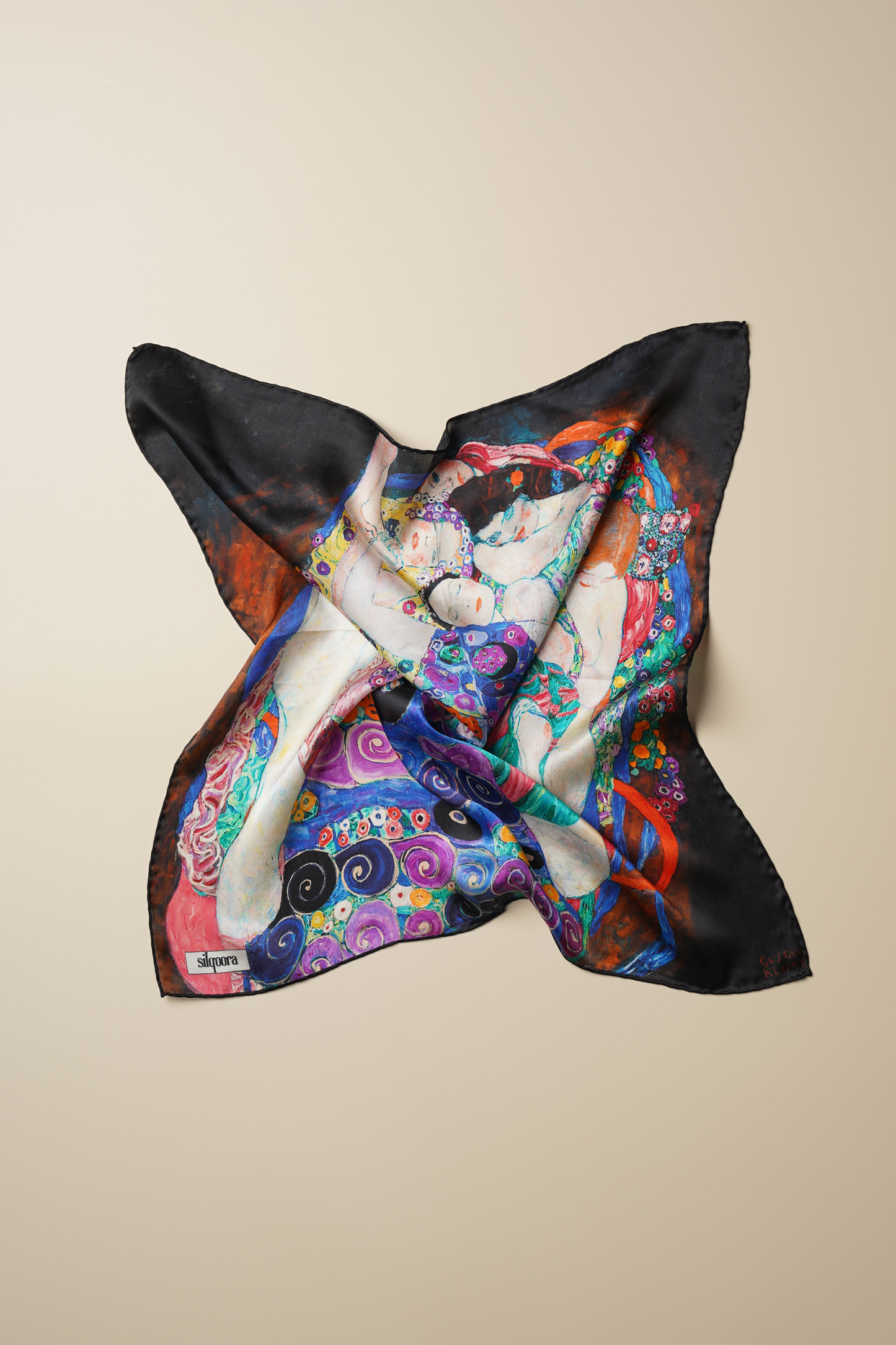 İpek Bandana Fular Art Collection-Gustav Klimt