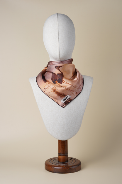İpek Bandana Fular Art Collection-Józef Chełmoński (Turnalar)