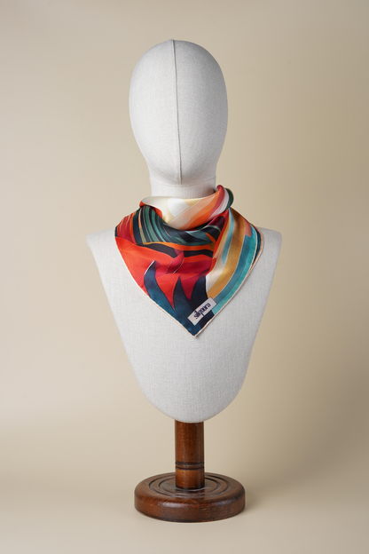 İpek Bandana Fular Art Collention-Arcadia