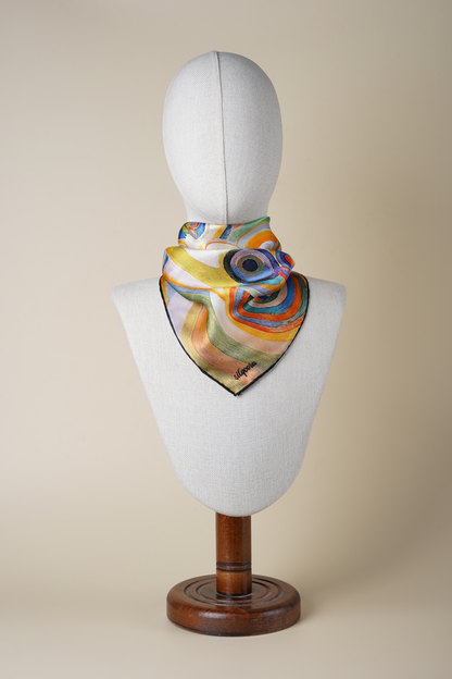 İpek Bandana Fular Art Collection-Robert Delaunay (Portekiz Güneşi)