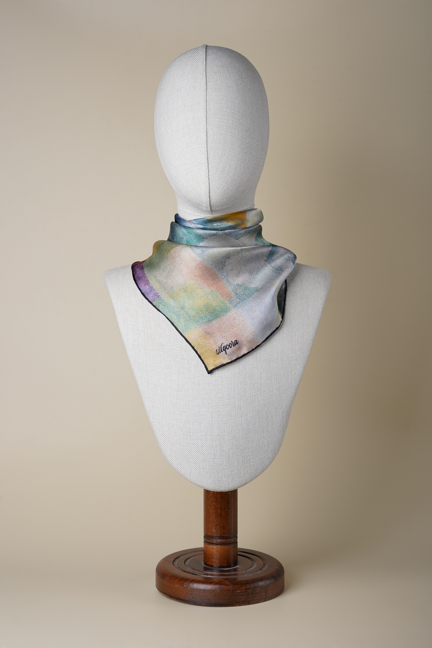 İpek Bandana Fular Art Collection-Robert Delaunay(Pencereler)