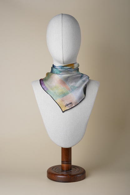 İpek Bandana Fular Art Collection-Robert Delaunay(Pencereler)