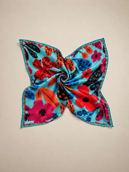 İpek Bandana Fular Art Collection- Jardin de Soie