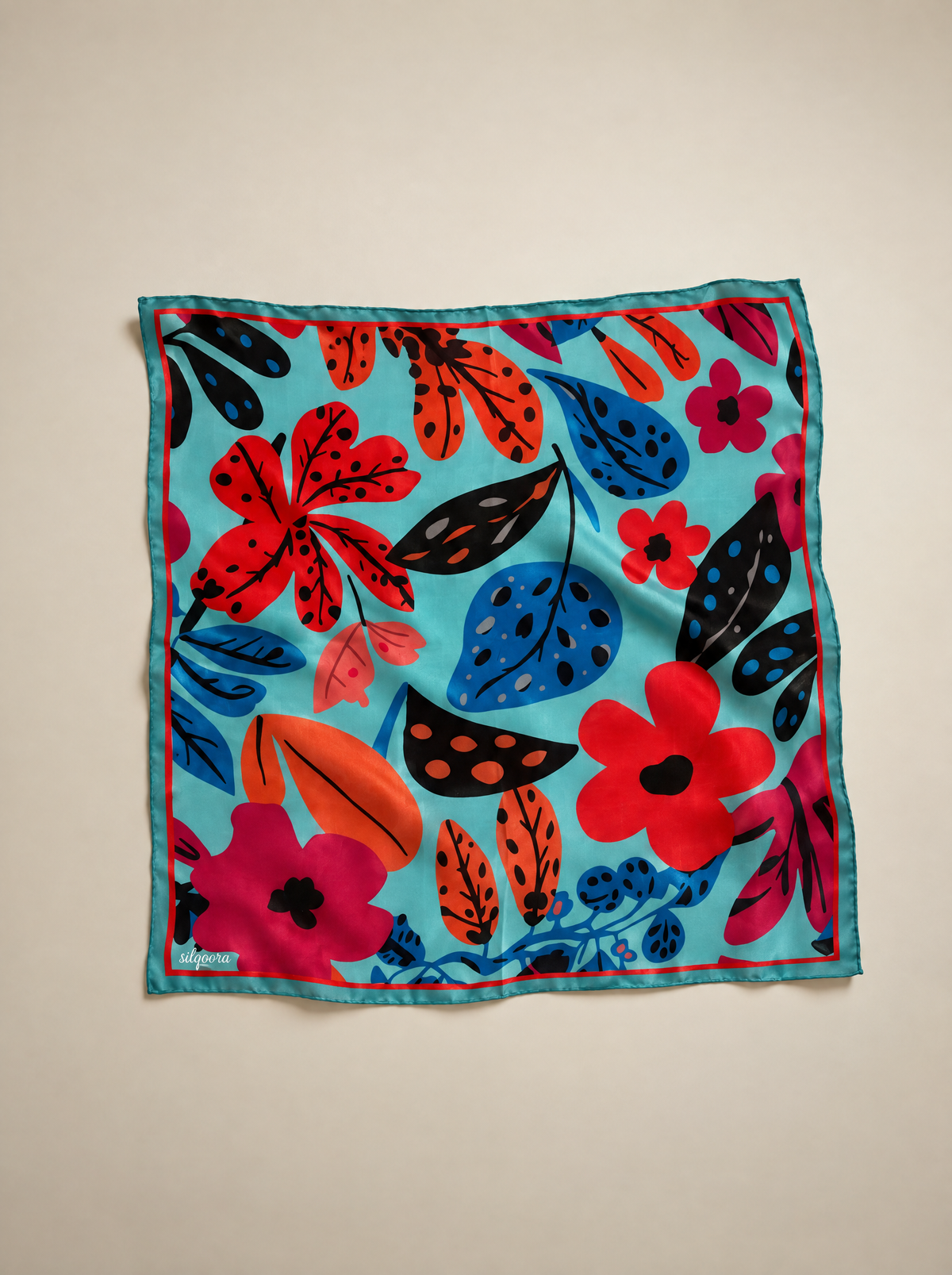 İpek Bandana Fular Art Collection- Jardin de Soie